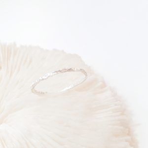 〖 霜 〗999純銀花邊戒指